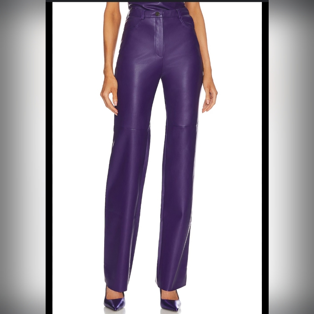 CULTNAKED Purple Straight Leg Pants